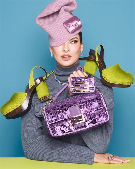 fendi linda|linda evangelista today.